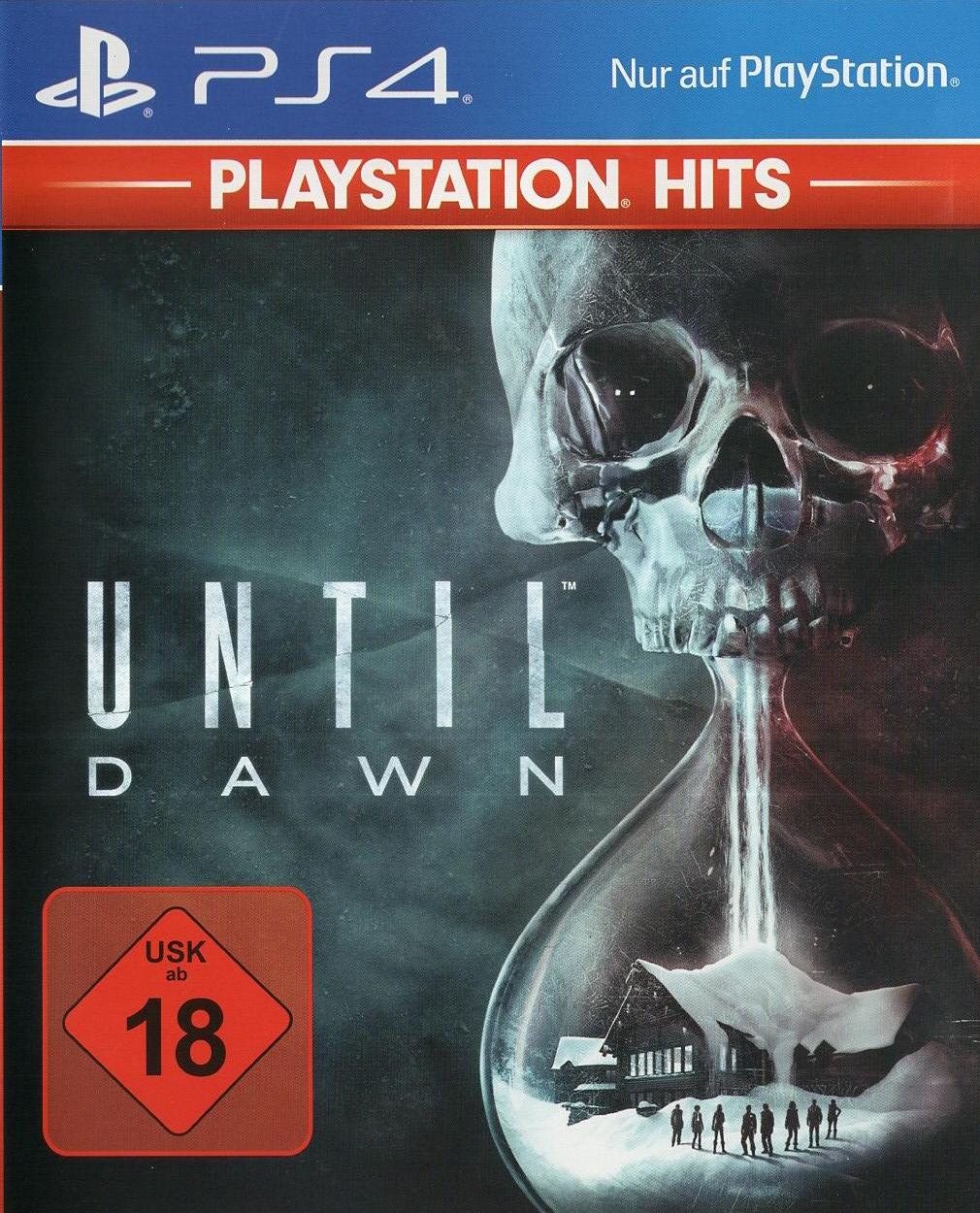 Until Dawn - PlayStation 4 Vorderseite