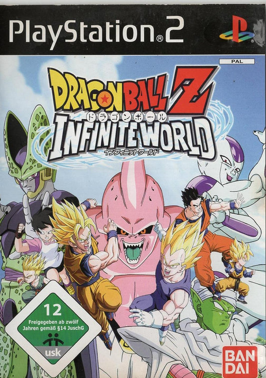 Dragon Ball Z: Infinite World - PlayStation 2 Vorderseite