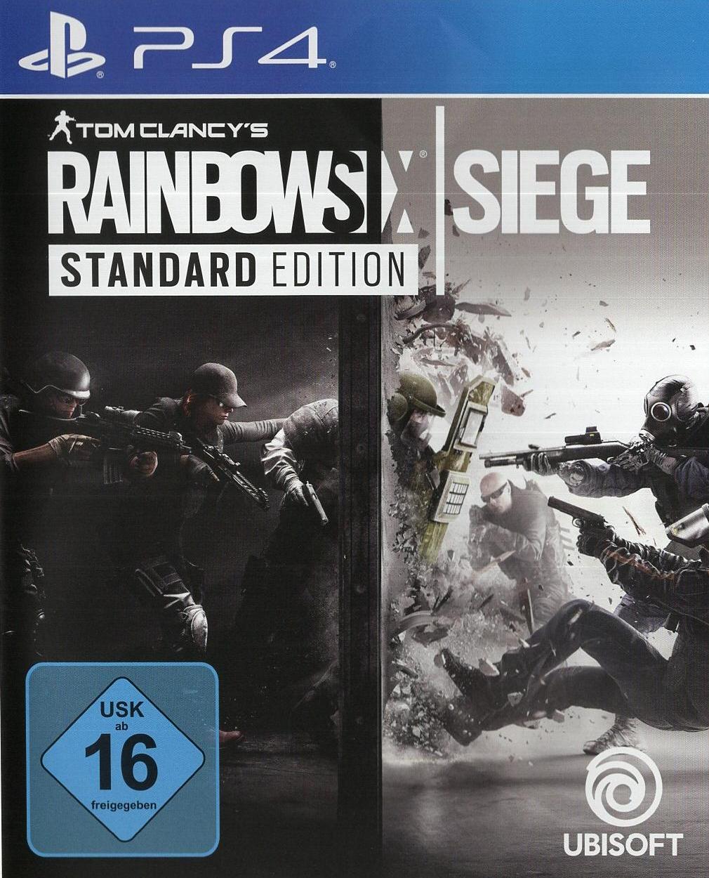 Tom Clancy's Rainbow Six Siege - PlayStation 4 Vorderseite