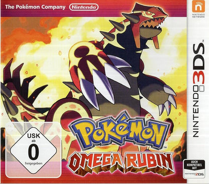 Pokémon Omega Rubin - Nintendo 3DS Vorderseite