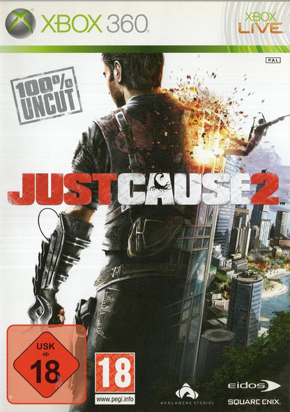 Just Cause 2 - Xbox 360 Vorderseite