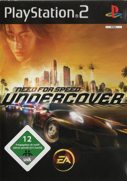 Need for Speed: Undercover - PlayStation 2 Vorderseite