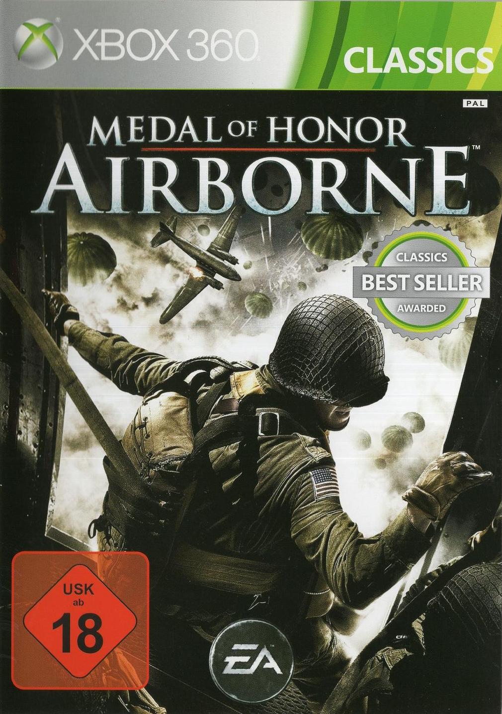 Medal of Honor Airborne - Xbox 360 Vorderseite
