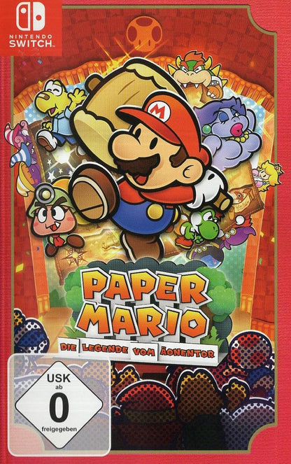 Paper Mario: Die Legende vom Äonentor - Nintendo Switch Vorderseite