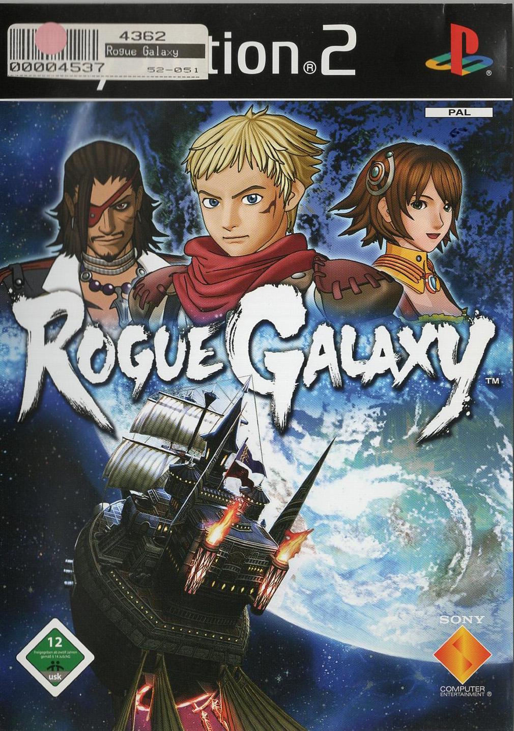 Rogue Galaxy - PlayStation 2 Vorderseite