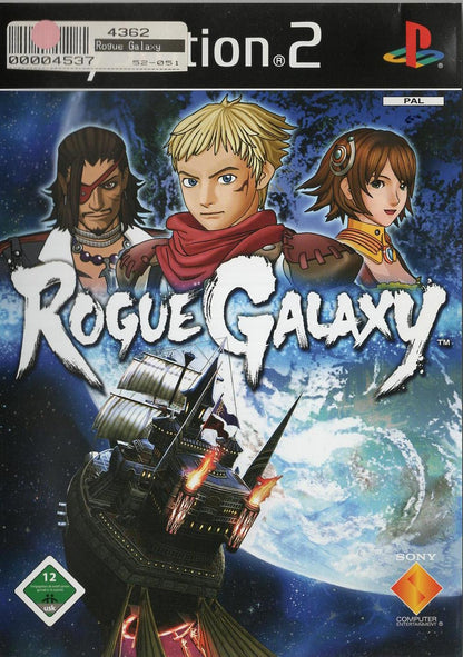 Rogue Galaxy - PlayStation 2 Vorderseite