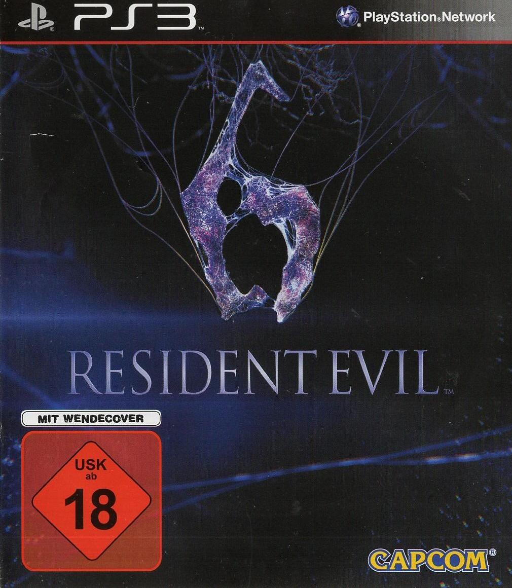 Resident Evil 6 - PlayStation 3 Vorderseite
