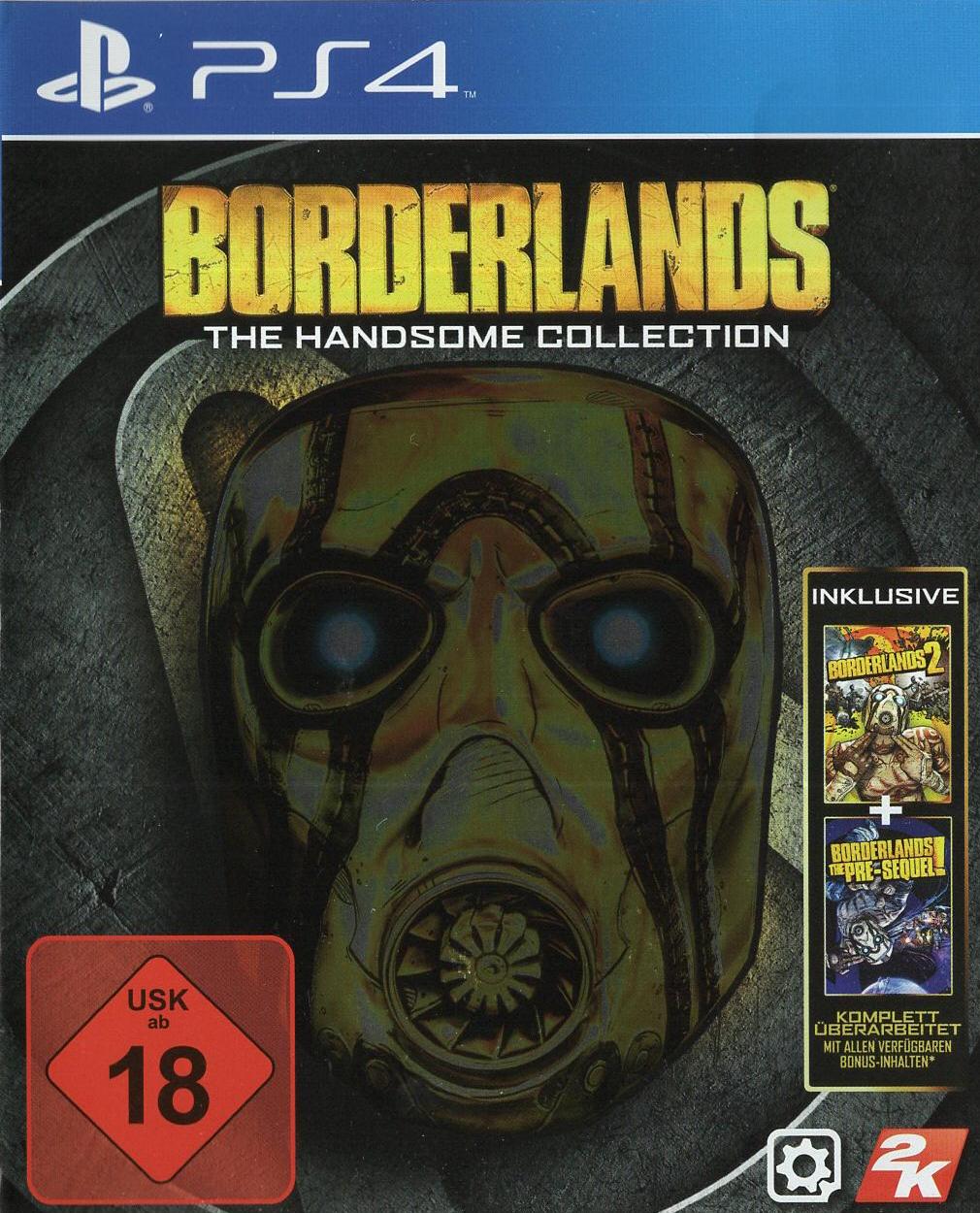 Borderlands: The Handsome Collection - PlayStation 4 Vorderseite