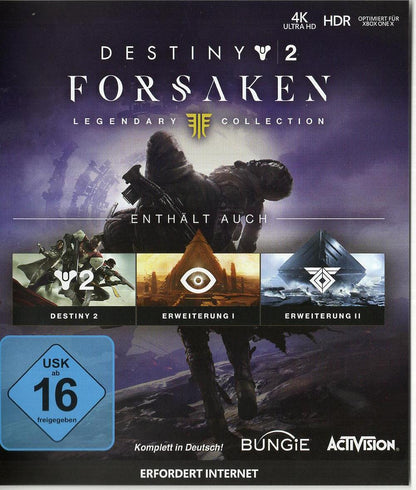 Destiny 2: Forsaken Legendary Collection - Xbox One Vorderseite