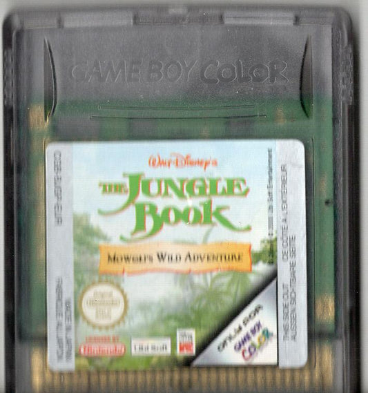 The Jungle Book: Mowgli's Wild Adventure - Game Boy Color - Modul Vorderseite
