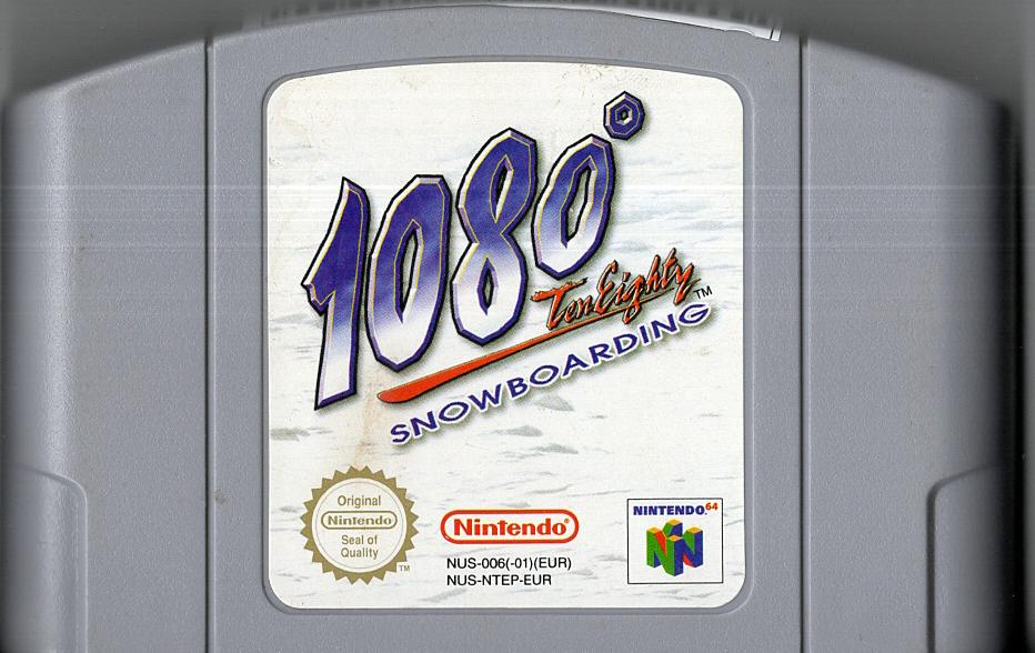 1080° Snowboarding - Nintendo 64 - Modul Vorderseite