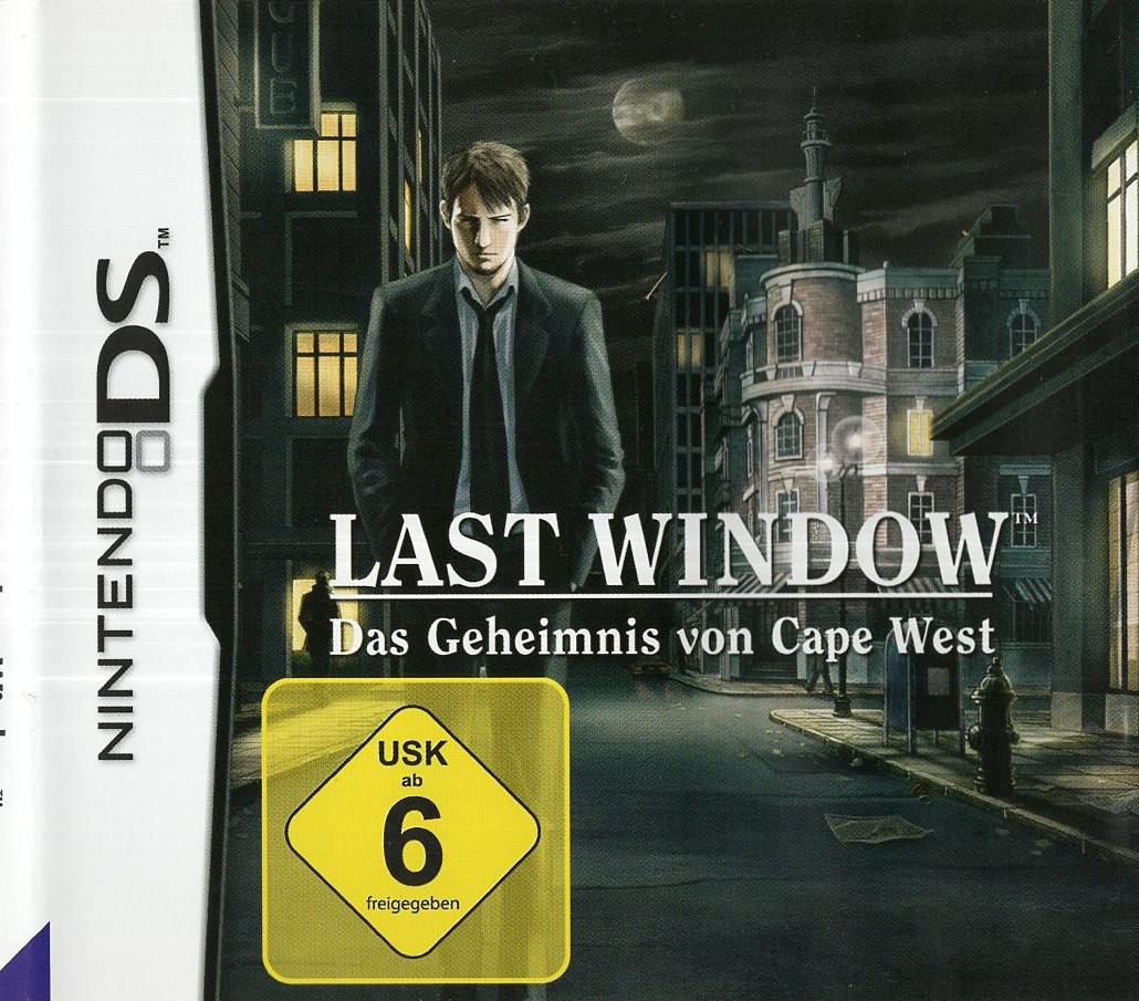 Last Window: Das Geheimnis von Cape West - Nintendo DS Vorderseite