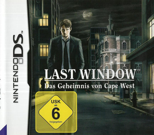 Last Window: Das Geheimnis von Cape West - Nintendo DS Vorderseite