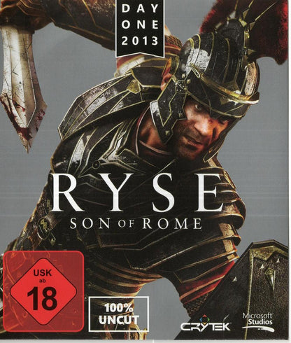 Ryse: Son of Rome - Xbox One Vorderseite