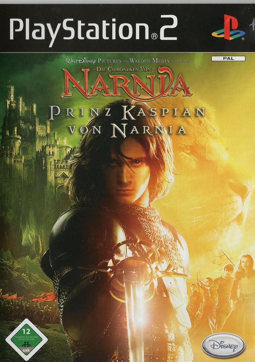 Die Chroniken von Narnia: Prinz Kaspian von Narnia - PlayStation 2 Vorderseite