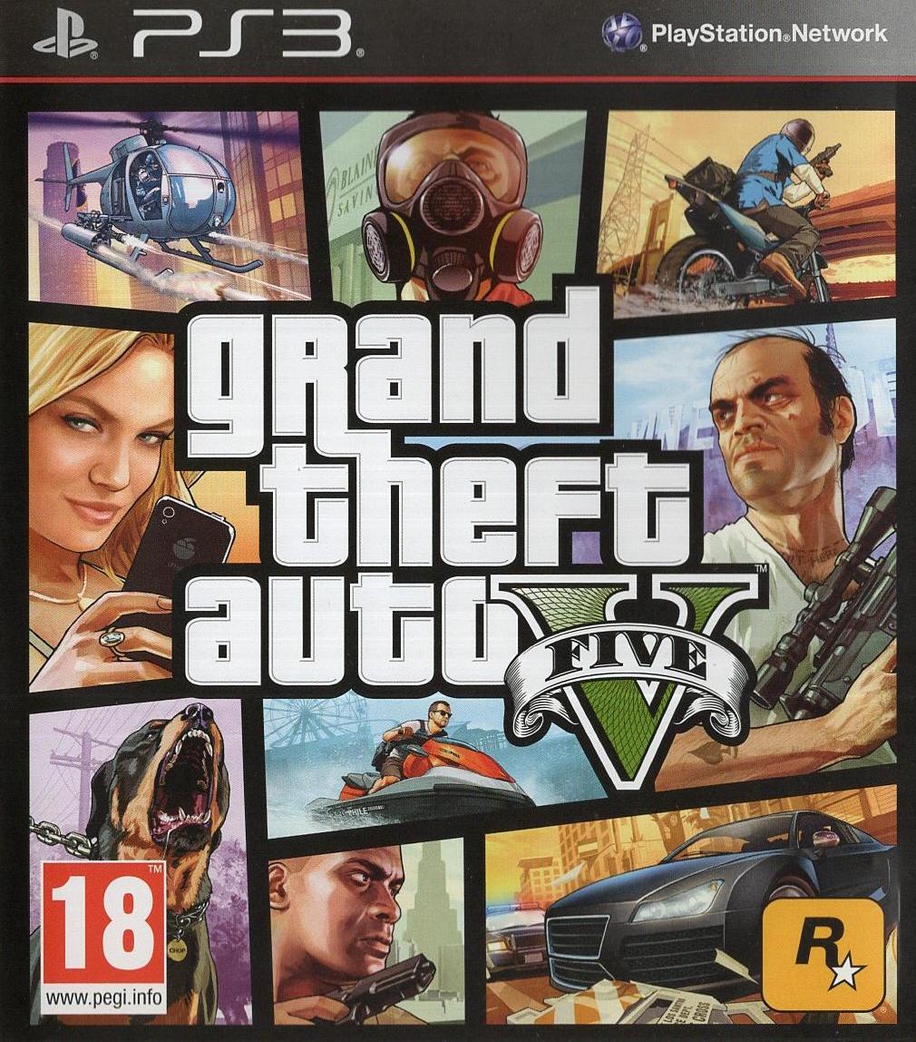 Grand Theft Auto V - PlayStation 3 Vorderseite