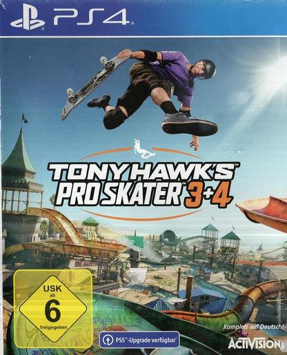 Tony Hawk's Pro Skater 3 + 4 - PlayStation 4 Vorderseite