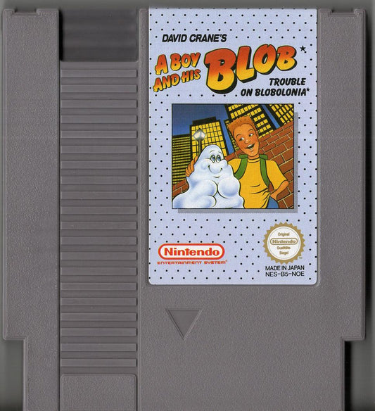 A Boy and His Blob: Trouble on Blobolonia - Nintendo Entertainment System - Modul Vorderseite