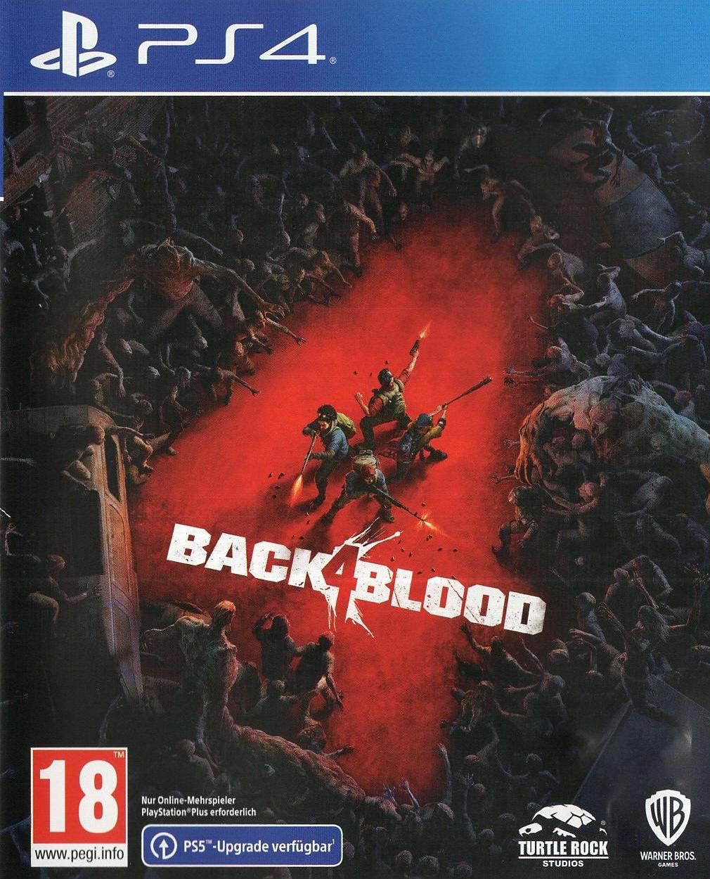 Back 4 Blood - PlayStation 4 Vorderseite