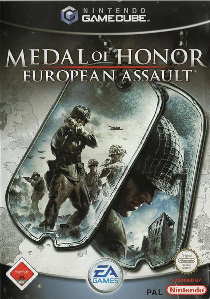 Medal of Honor: European Assault - Nintendo GameCube Vorderseite