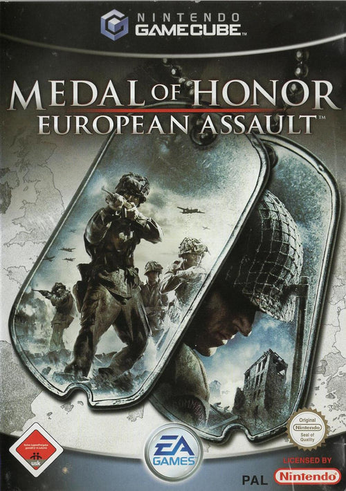 Medal of Honor: European Assault - Nintendo GameCube Vorderseite