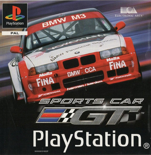Sports Car GT - PlayStation 1  Vorderseite