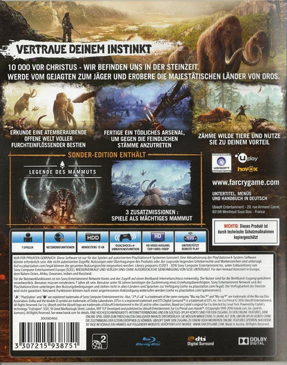 Far Cry Primal - PlayStation 4 Rückseite