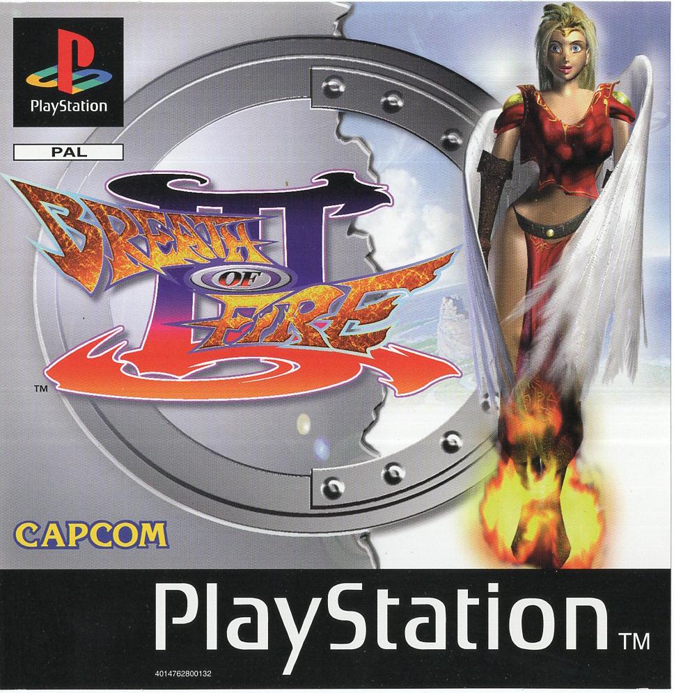 Breath of Fire III - PlayStation 1 Vorderseite