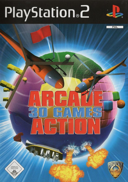 Arcade 30 Games Action - PlayStation 2 Vorderseite