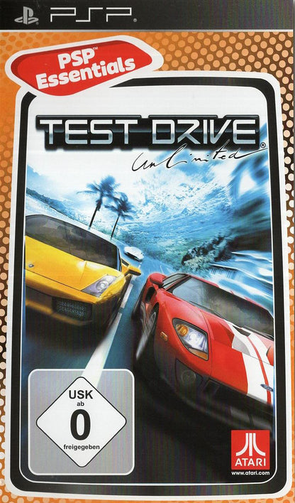 Test Drive Unlimited - PlayStation Portable Vorderseite