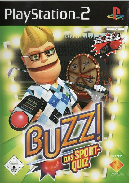 Buzz! Das Sport-Quiz - PlayStation 2 Vorderseite