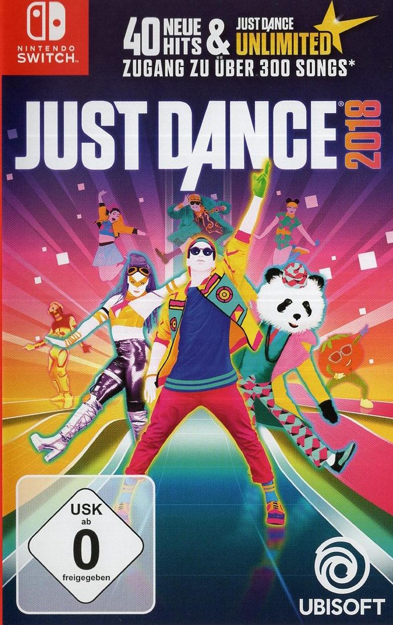 Just Dance 2018 - Nintendo Switch Vorderseite