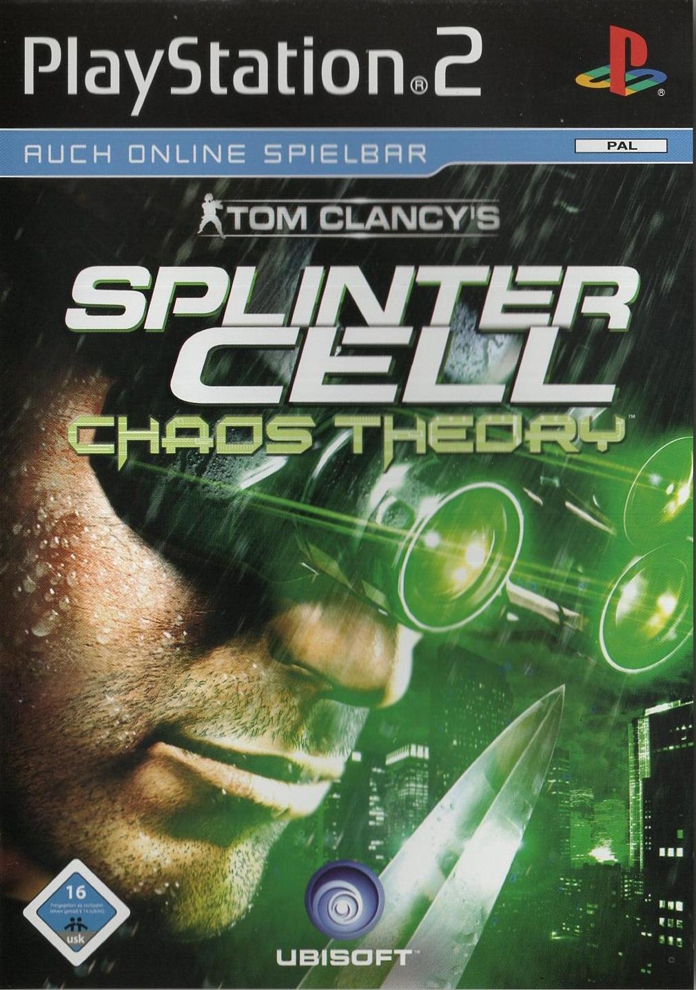 Tom Clancy's Splinter Cell: Chaos Theory - PlayStation 2 Vorderseite