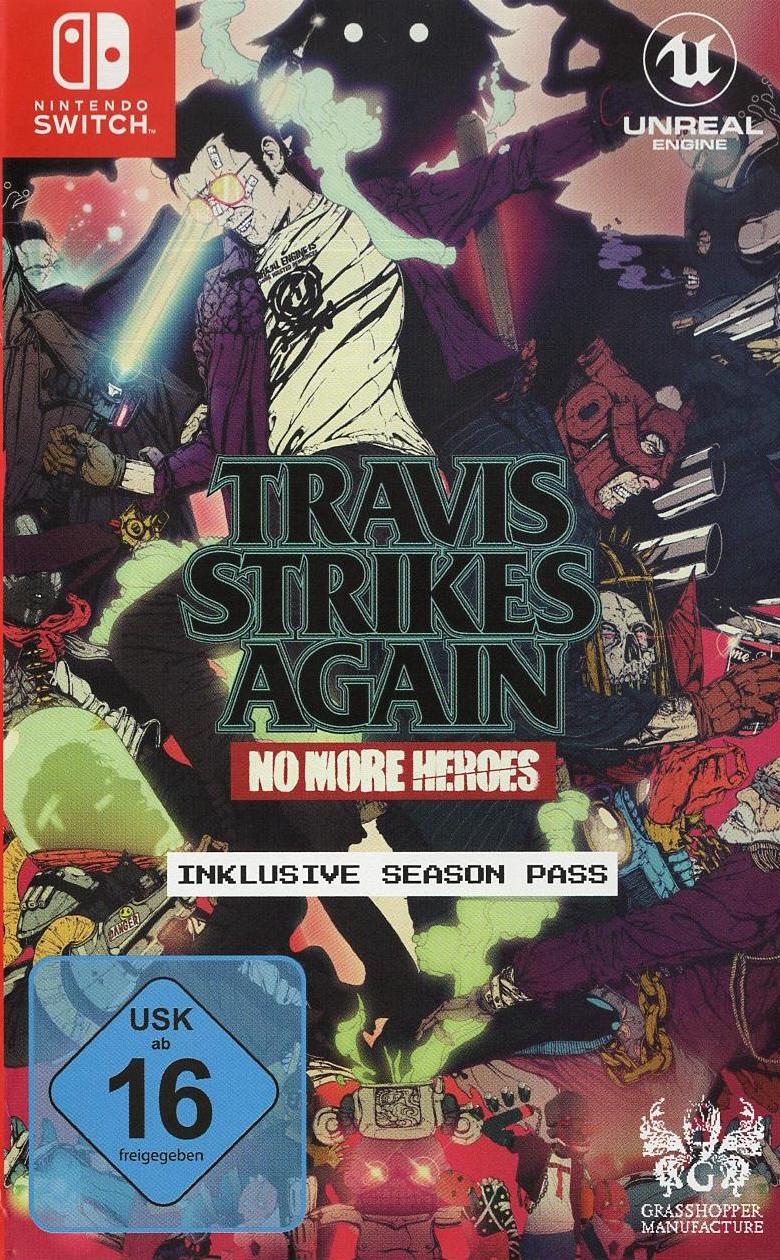 Travis Strikes Again: No More Heroes - Nintendo Switch Vorderseite