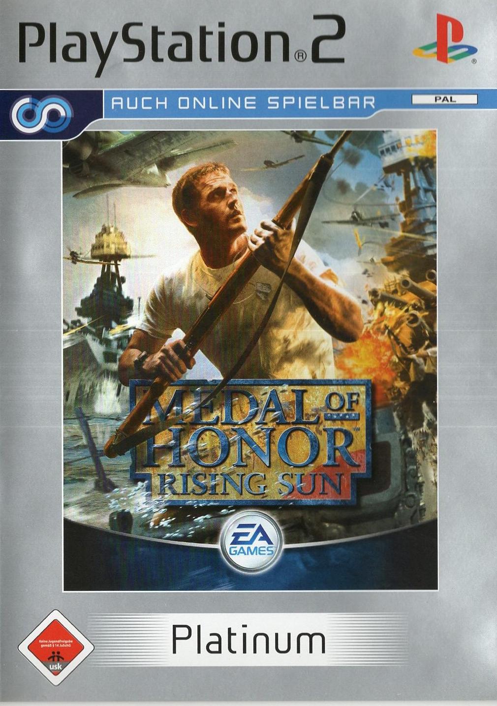 Medal of Honor: Rising Sun - PlayStation 2 Vorderseite