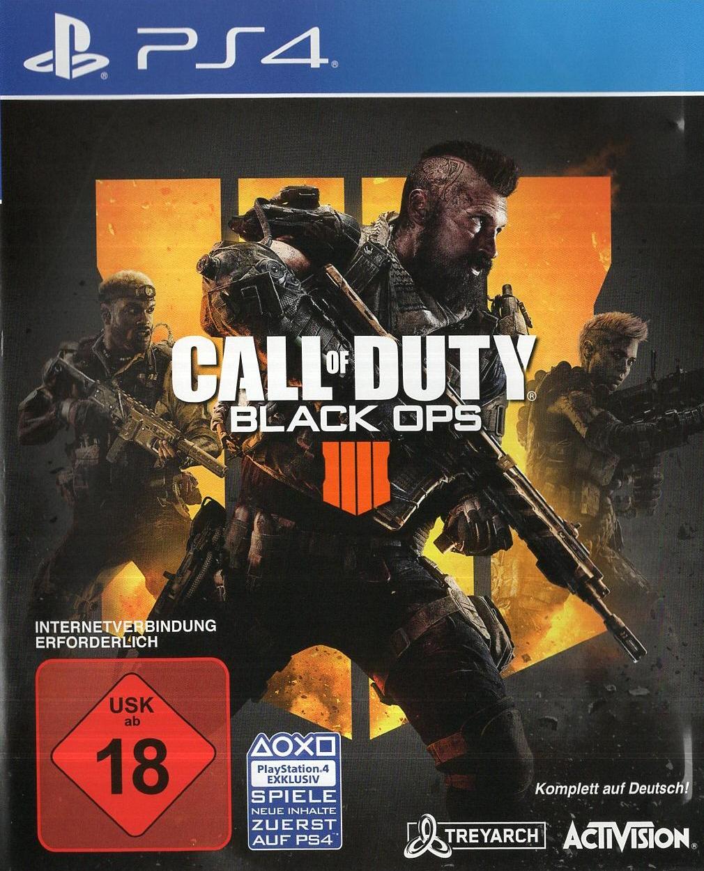Call of Duty: Black Ops 4 - PlayStation 4 Vorderseite