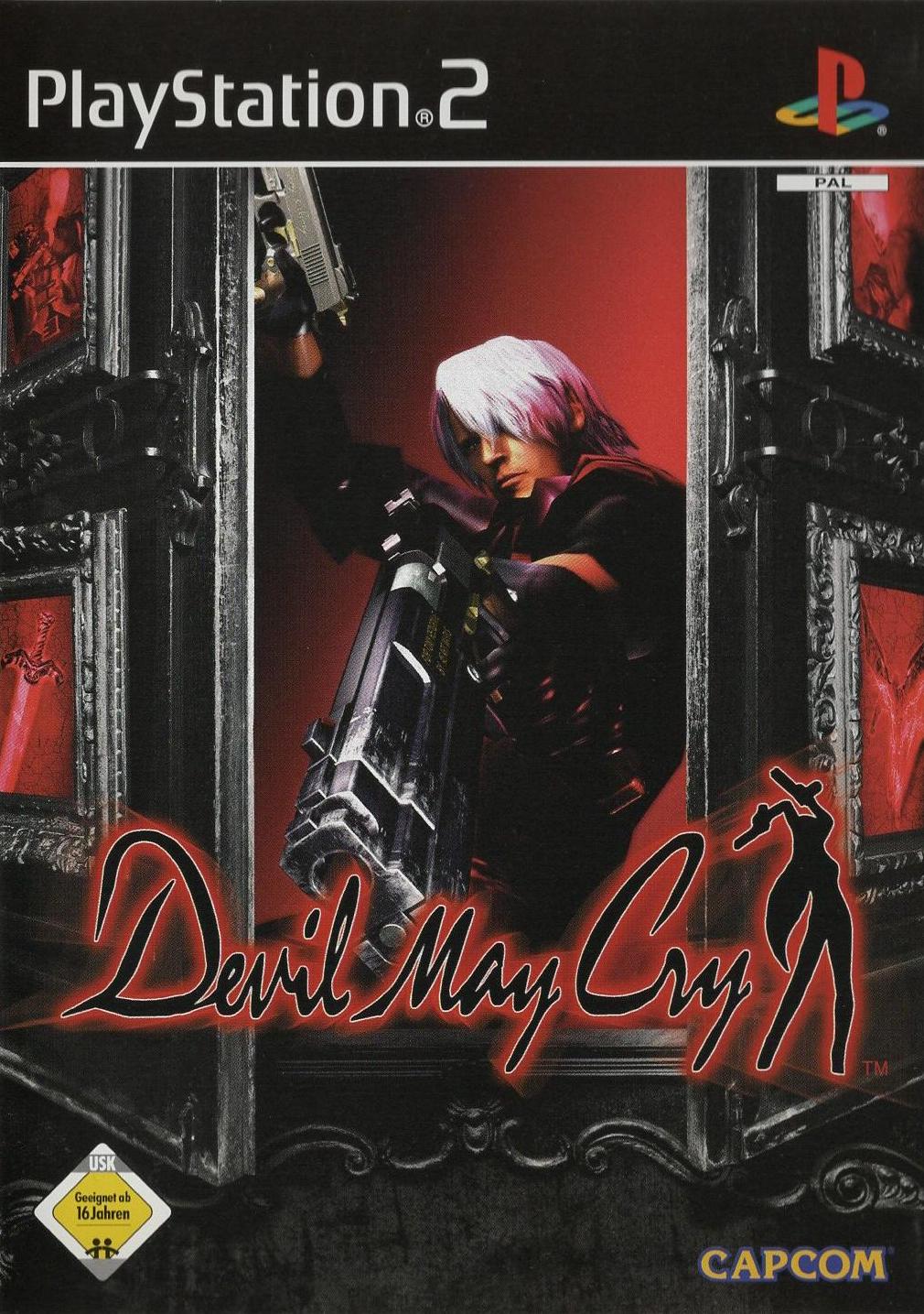 Devil May Cry - PlayStation 2 Vorderseite