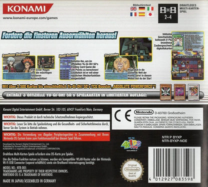 Yu-Gi-Oh! 5D's World Championship 2010: Reverse of Arcadia - Nintendo DS Rückseite