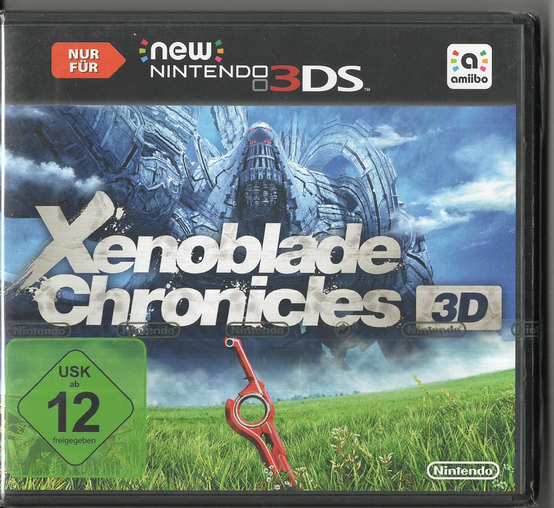 Xenoblade Chronicles 3D - Nintendo 3DS - Neu Vorderseite