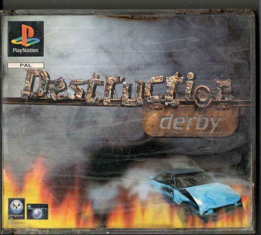 Destruction Derby - PlayStation 1 Vorderseite