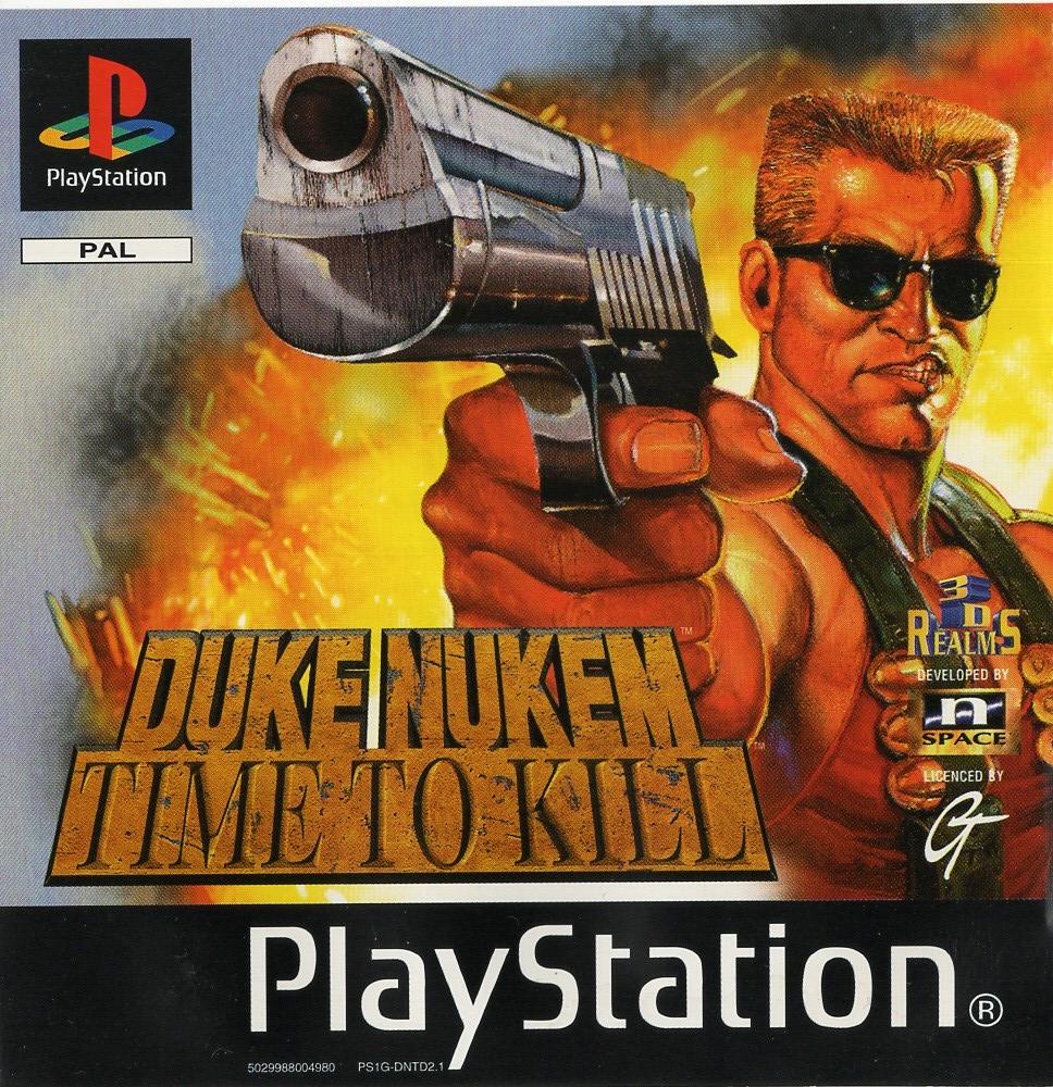 Duke Nukem: Time to Kill - PlayStation 1  Vorderseite