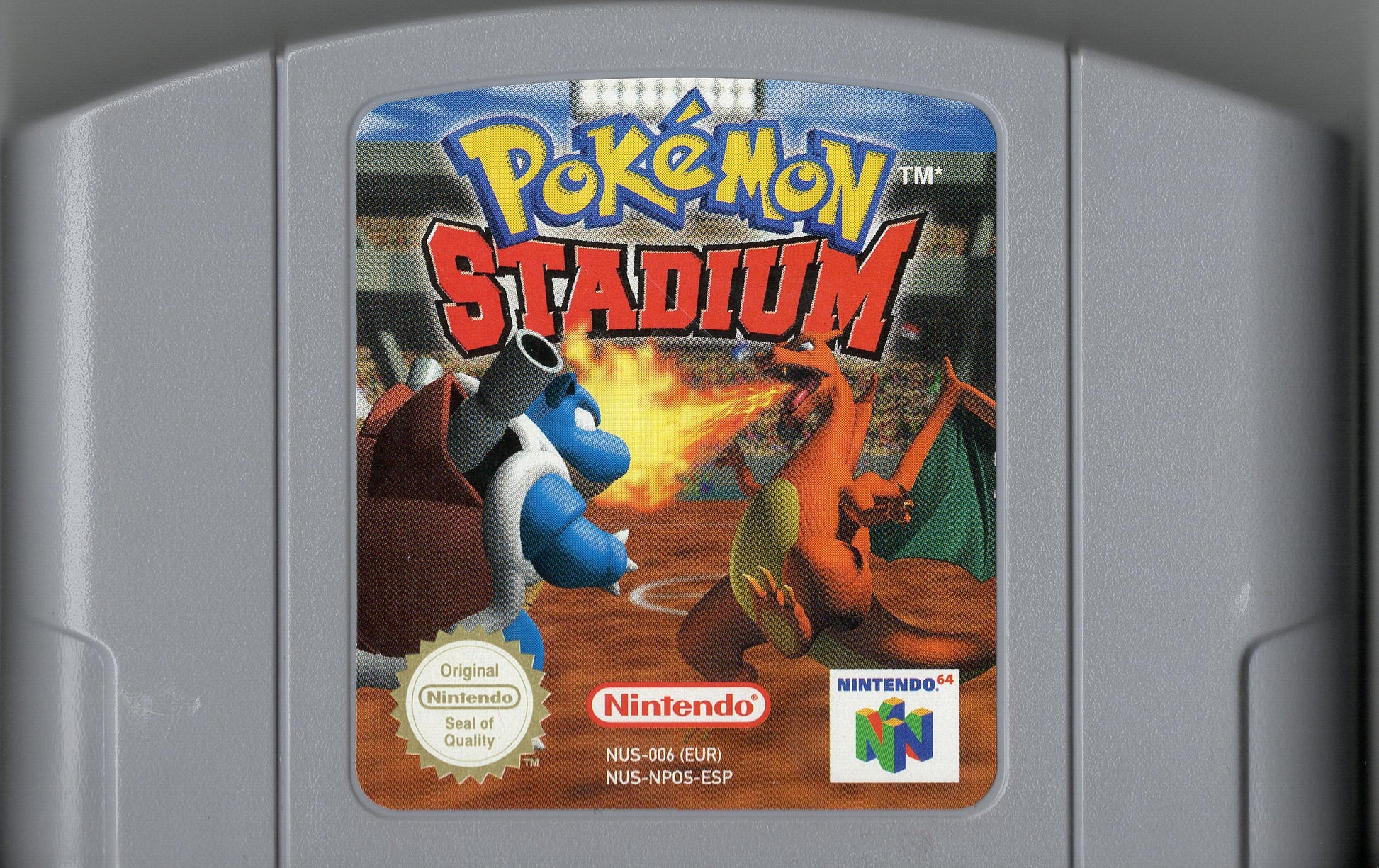 Pokémon Stadium - Nintendo 64 - Modul Vorderseite