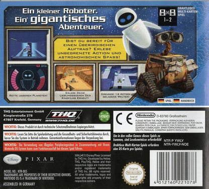 WALL-E: Der Letzte Räumt Die Erde Auf - Nintendo DS Rückseite