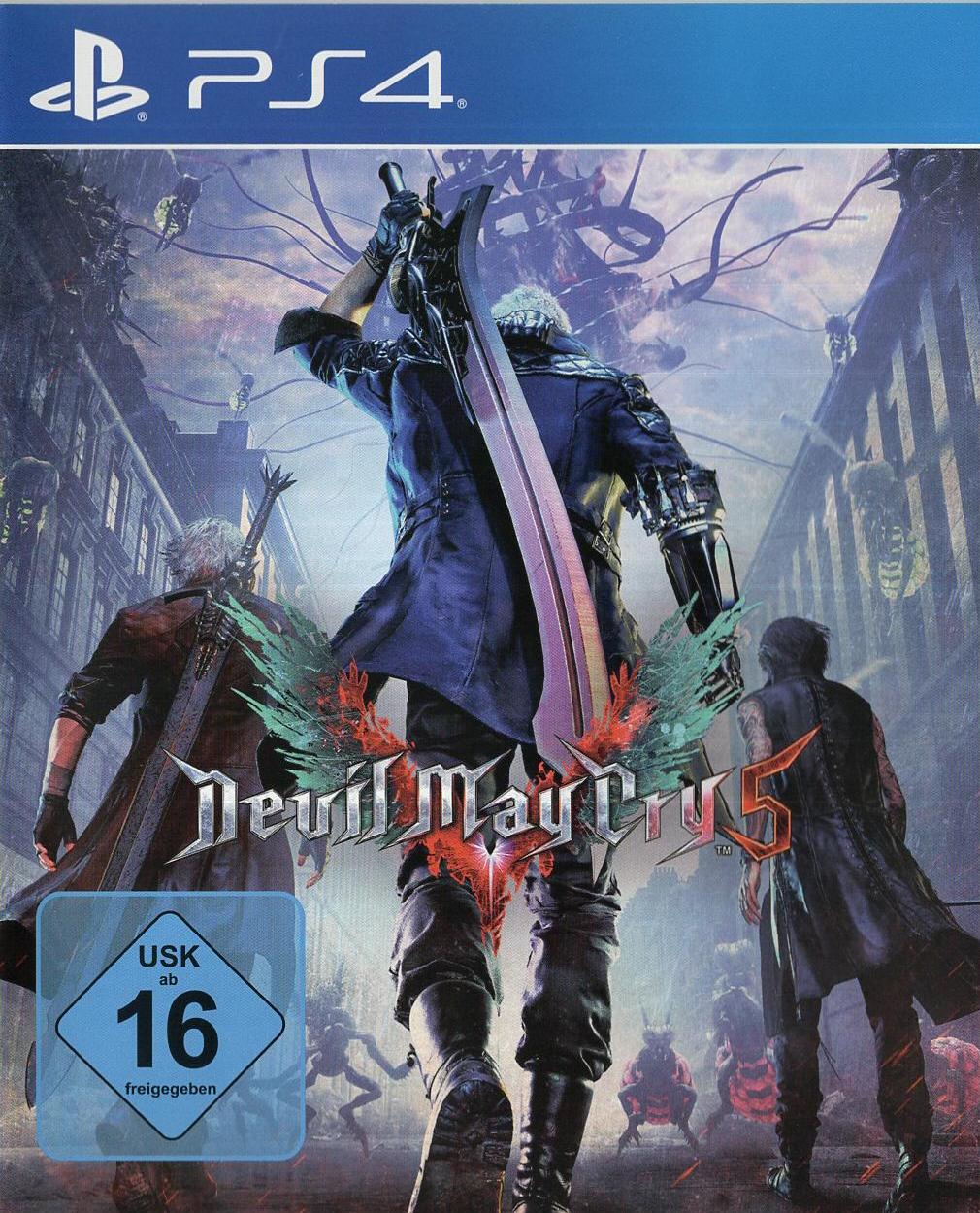 Devil May Cry 5 - PlayStation 4 Vorderseite