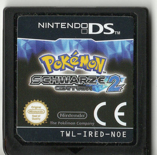 Pokémon Schwarze Edition 2 - Nintendo DS - Modul Vorderseite