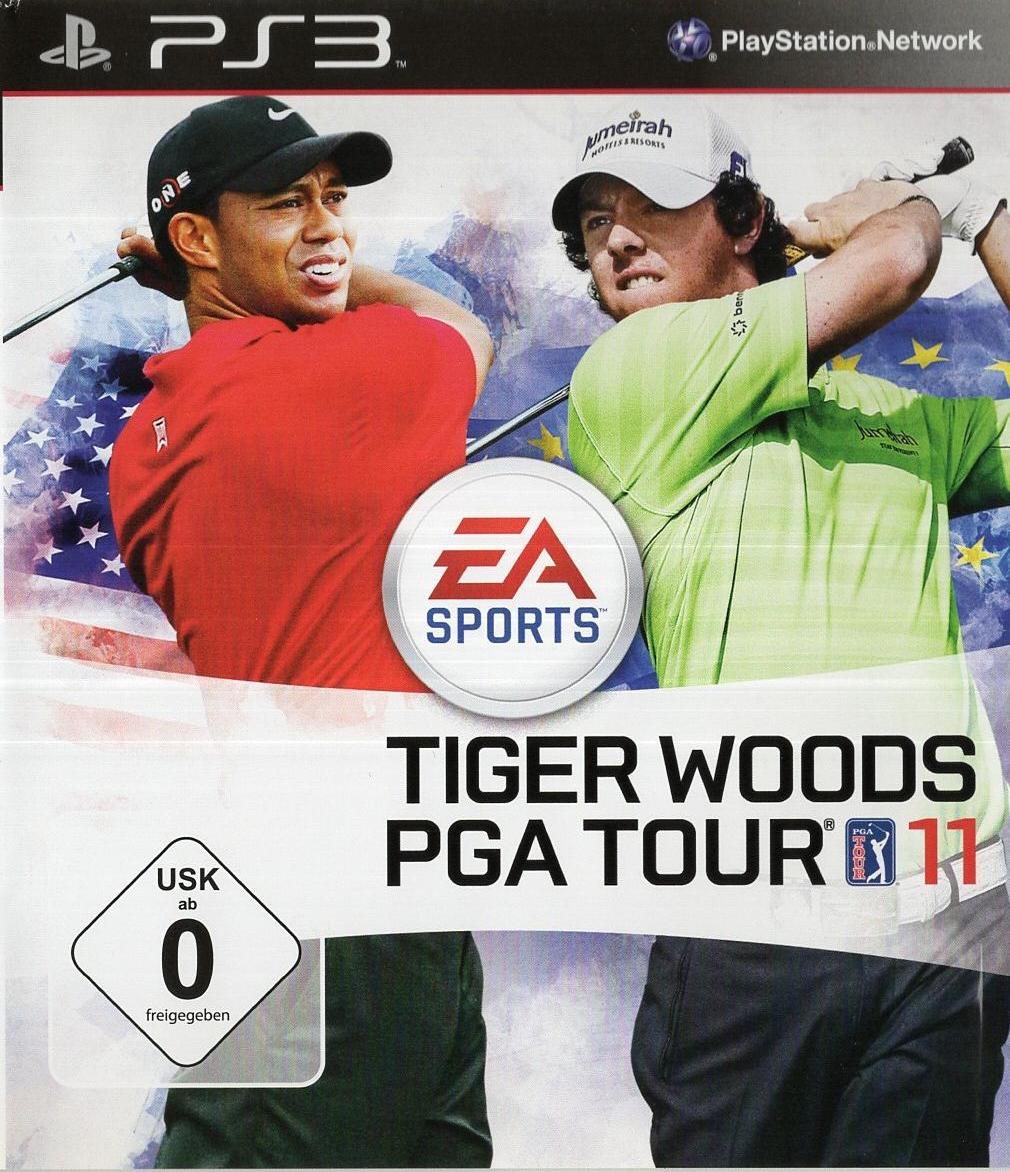 Tiger Woods PGA Tour 11 - PlayStation 3 Vorderseite