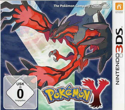 Pokémon Y - Nintendo 3DS Vorderseite