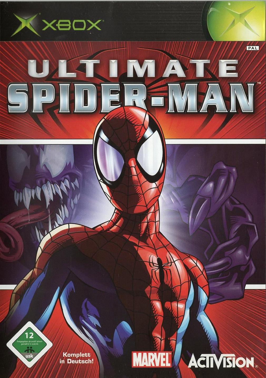 Ultimate Spider-Man - Xbox Vorderseite