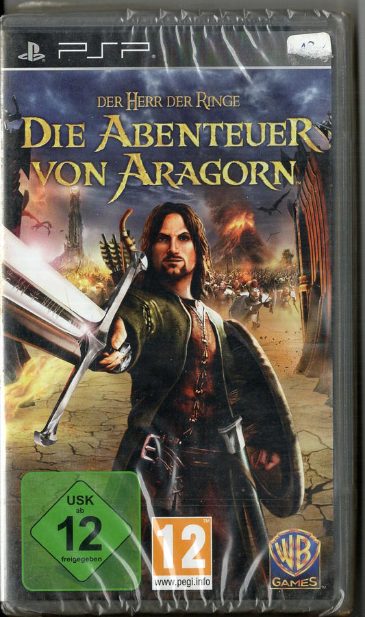 Der Herr der Ringe: Die Abenteuer von Aragorn - PlayStation Portable - Neu Vorderseite