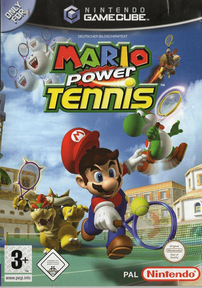 Mario Power Tennis - Nintendo GameCube Vorderseite